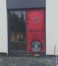 Blower Door Messung in Wolfsburg